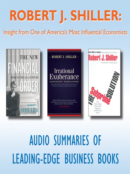 Cover image for Robert J. Shiller